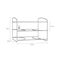 Hastings Home Kitchen Wrap Storage Rack, 3-tier Pantry Organizer for Foil, Plastic Bags, Cabinet for Wax, Chrome 807590FUD - alternate 2
